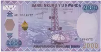 Rwanda, 2000 Francs 2014, P.40a
