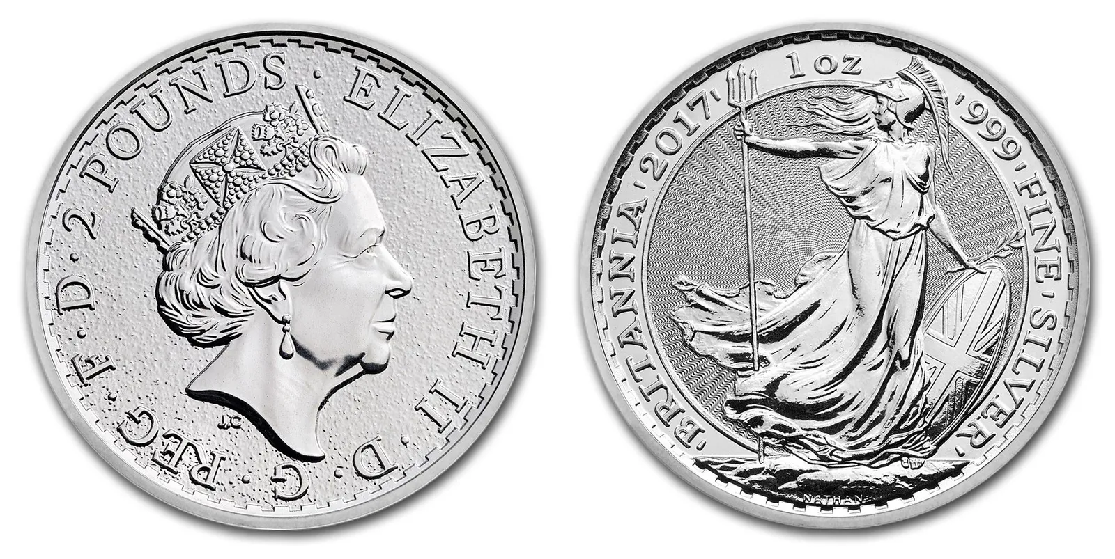 Velká Británie, 2 Pounds 2017 - Britannia