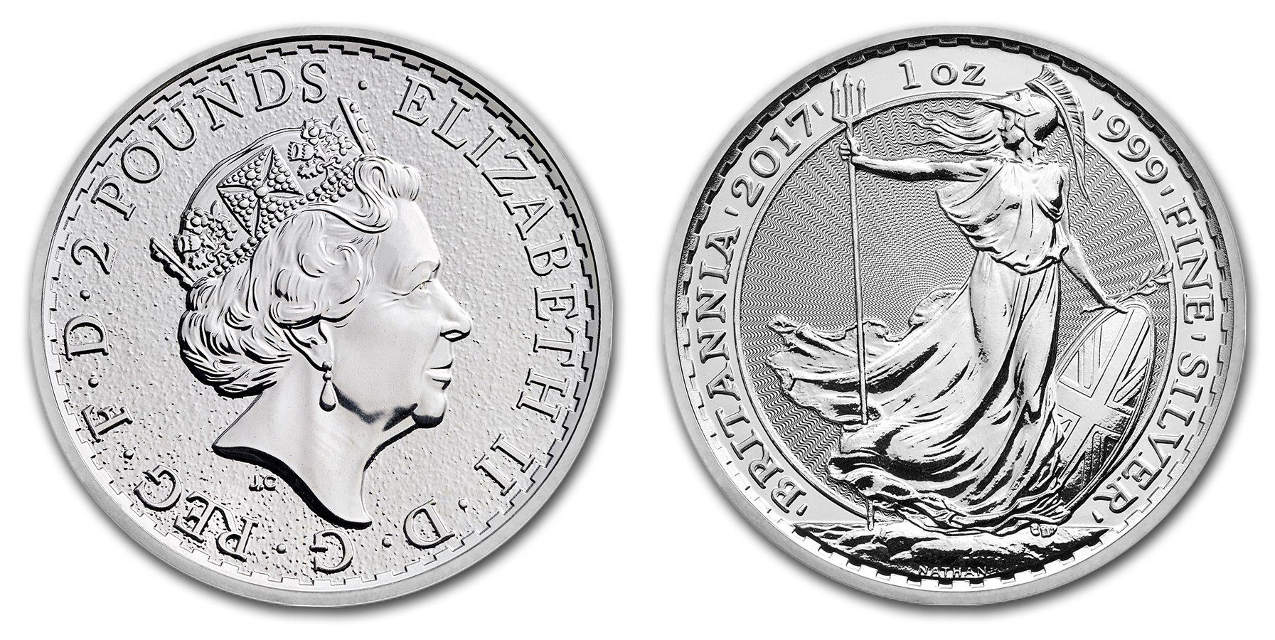Velká Británie, 2 Pounds 2017 - Britannia