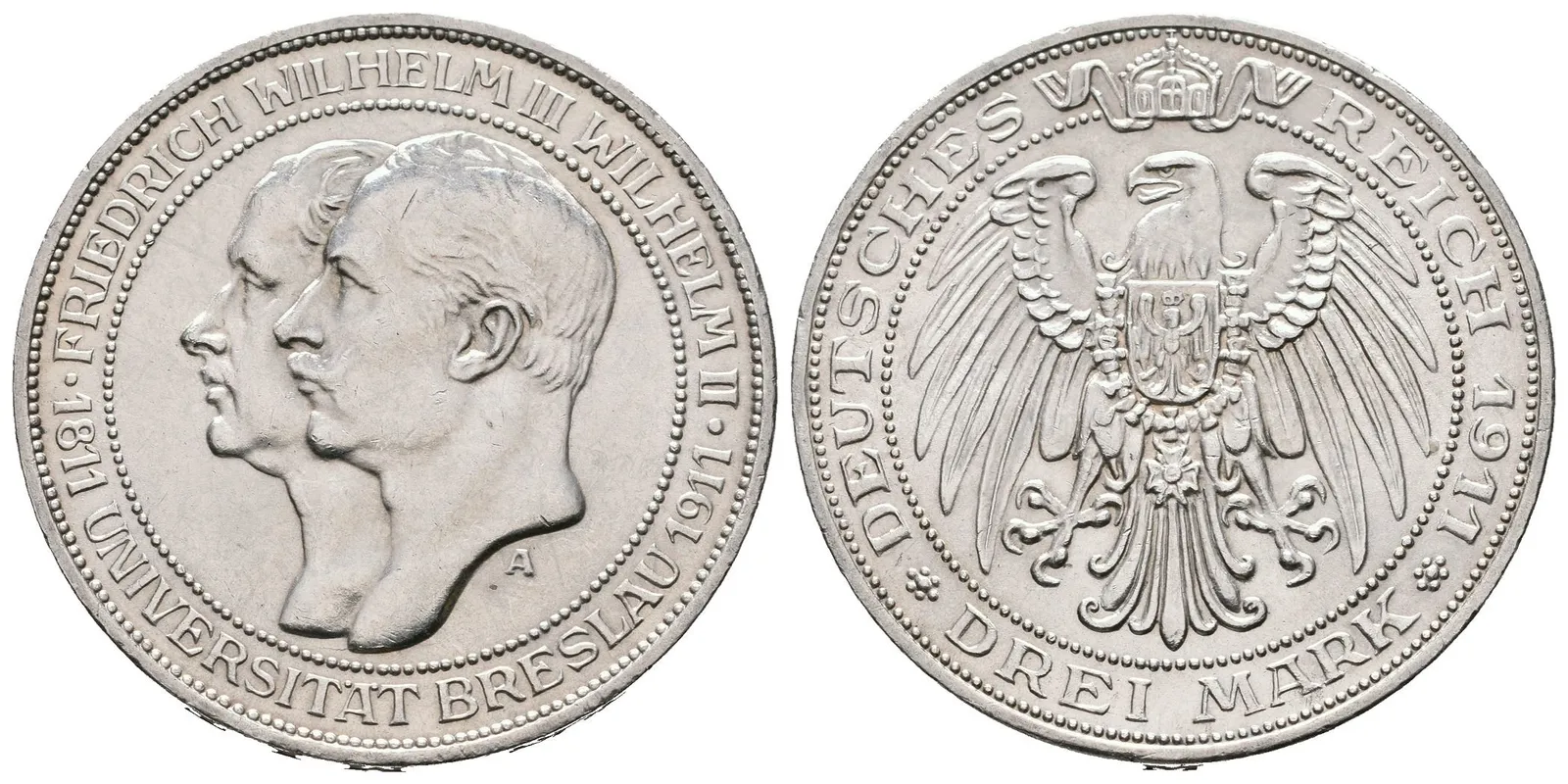 Prusko, 3 Marka 1911 A - Vratislav
