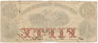 USA - Georgia, 50 Dollar 1859 - fotografie 2