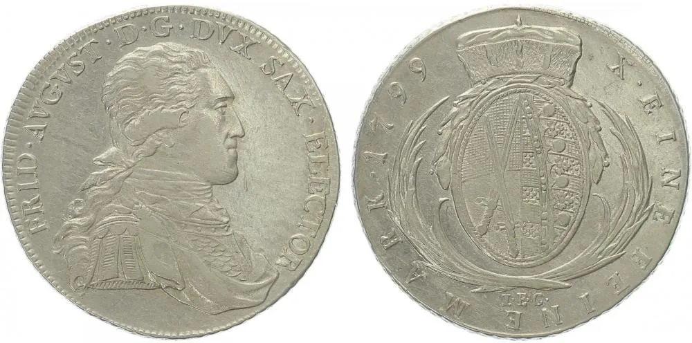 Sasko, Friedrich August III./I., 1763 - 1827 — 1