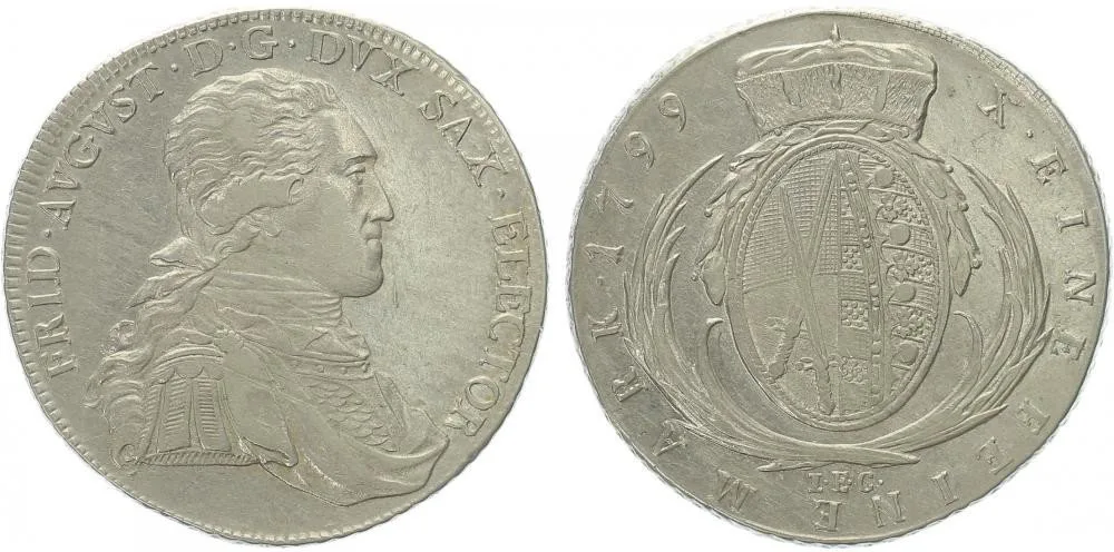 Sasko, Friedrich August III./I., 1763 - 1827 — 1
