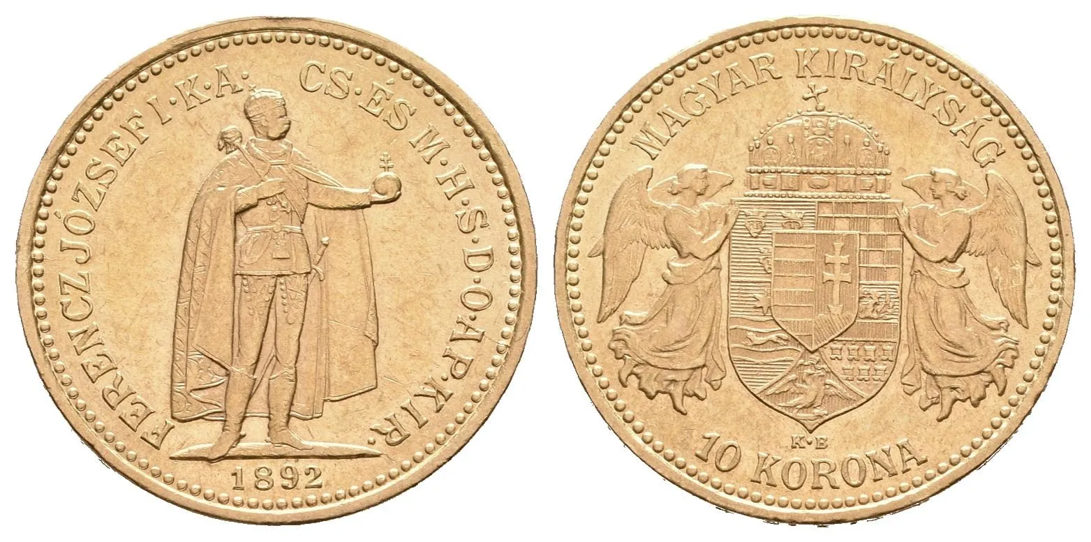10 Koruna 1892 KB