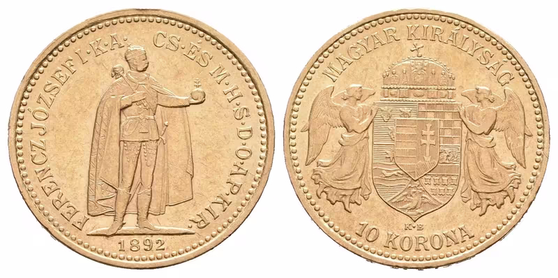10 Koruna 1892 KB
