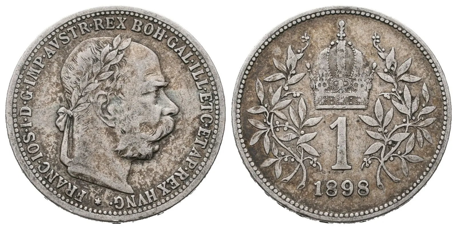 1 Koruna 1898