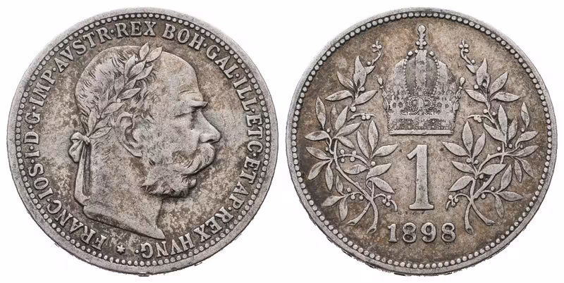 1 Koruna 1898