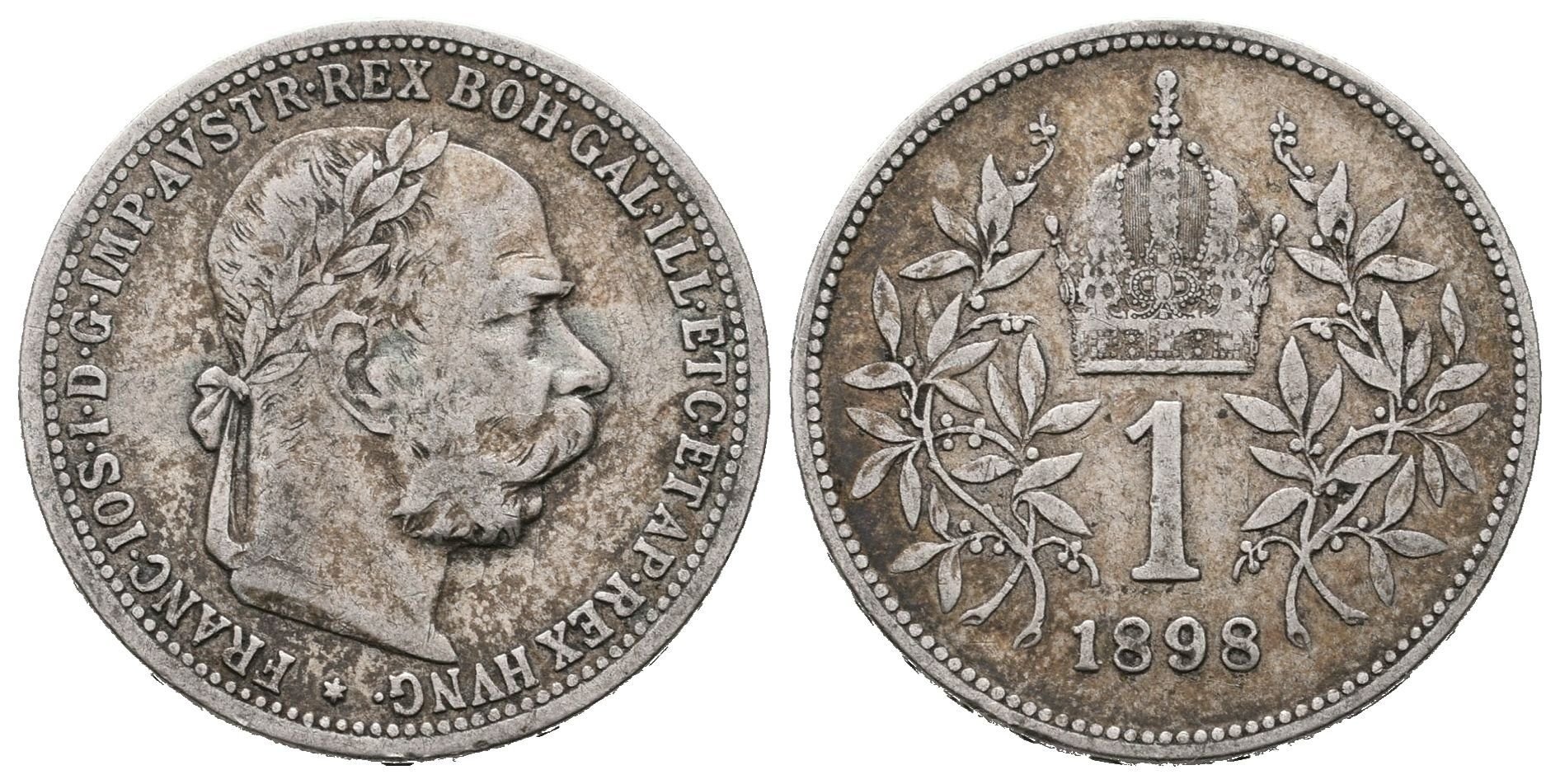 1 Koruna 1898