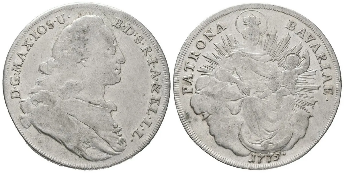 Bavorsko, Maximilian III. Josef, 1745 - 1777 — 1
