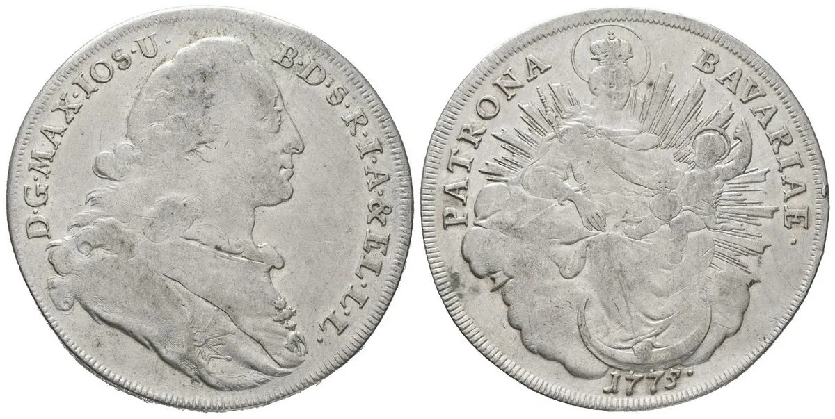 Bavorsko, Maximilian III. Josef, 1745 - 1777 — 1