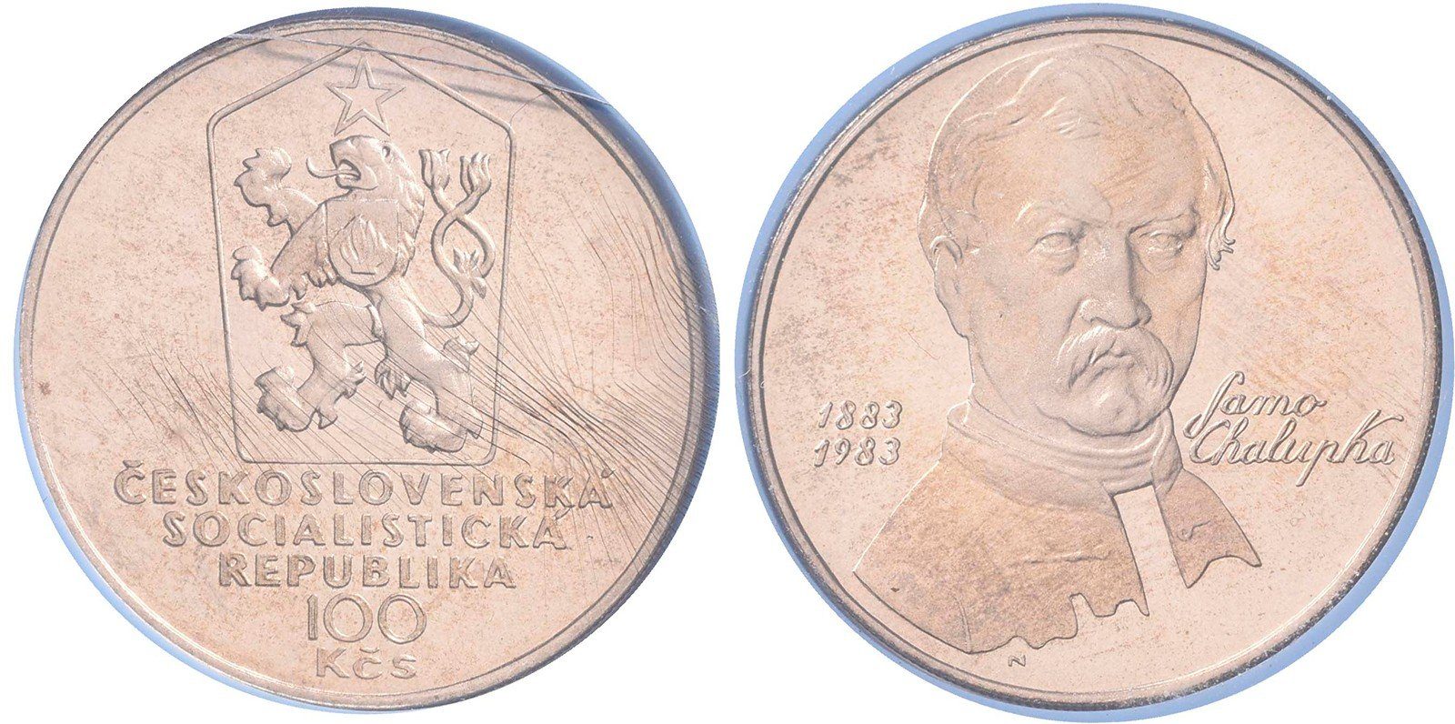 100 Kčs 1983 - Samo Chalupka, PROOF