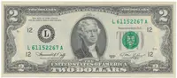 USA, 2 Dollars 1976, deklarace nezávislosti, Pick.461