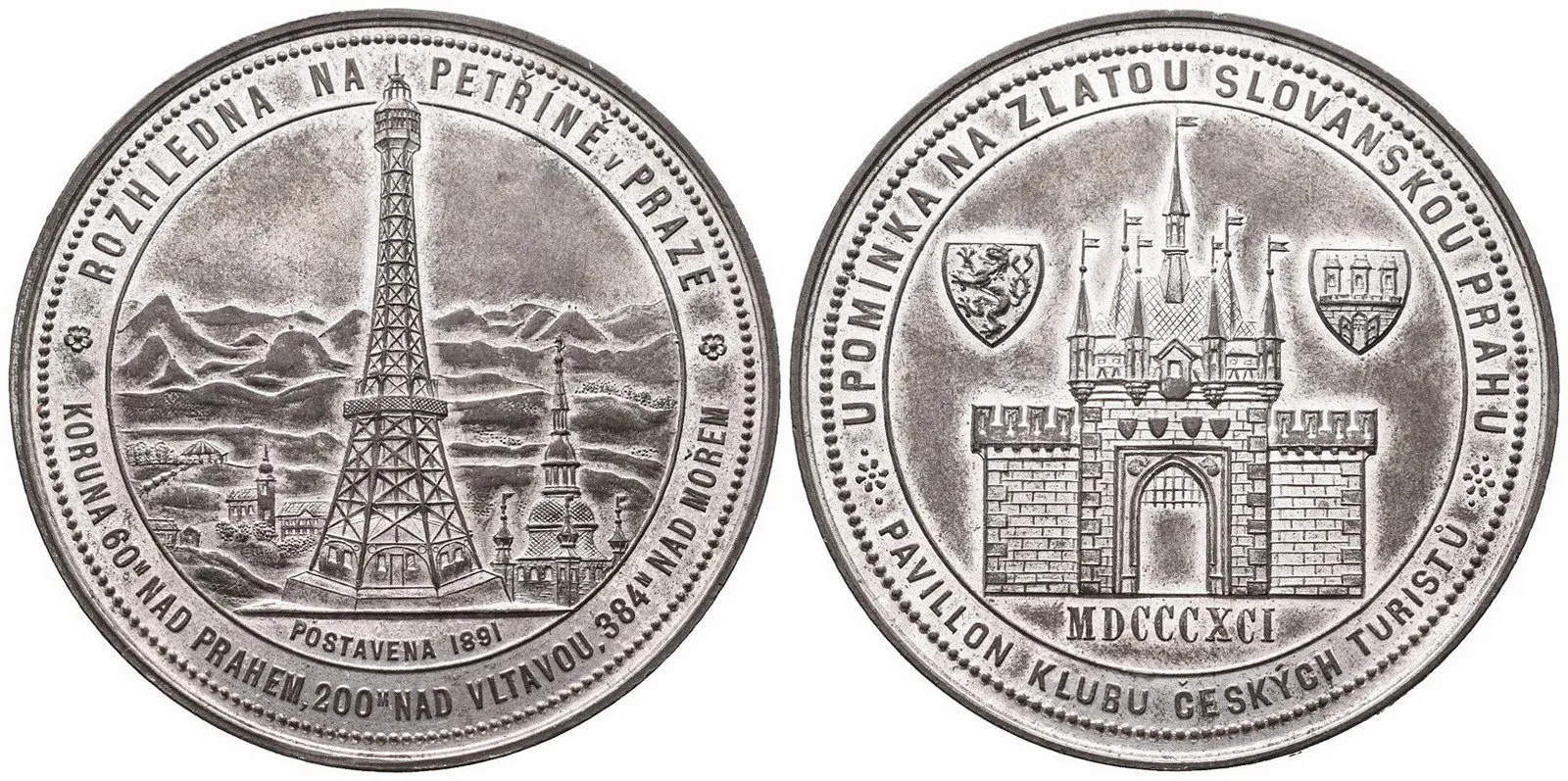 Praha - Zemská jubilejní výstava 1891 — 1