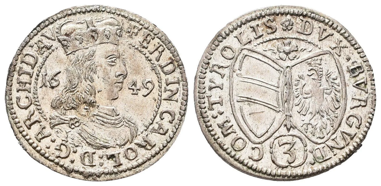 Arcivévoda Ferdinand Karel, 1632 - 1662 — 1
