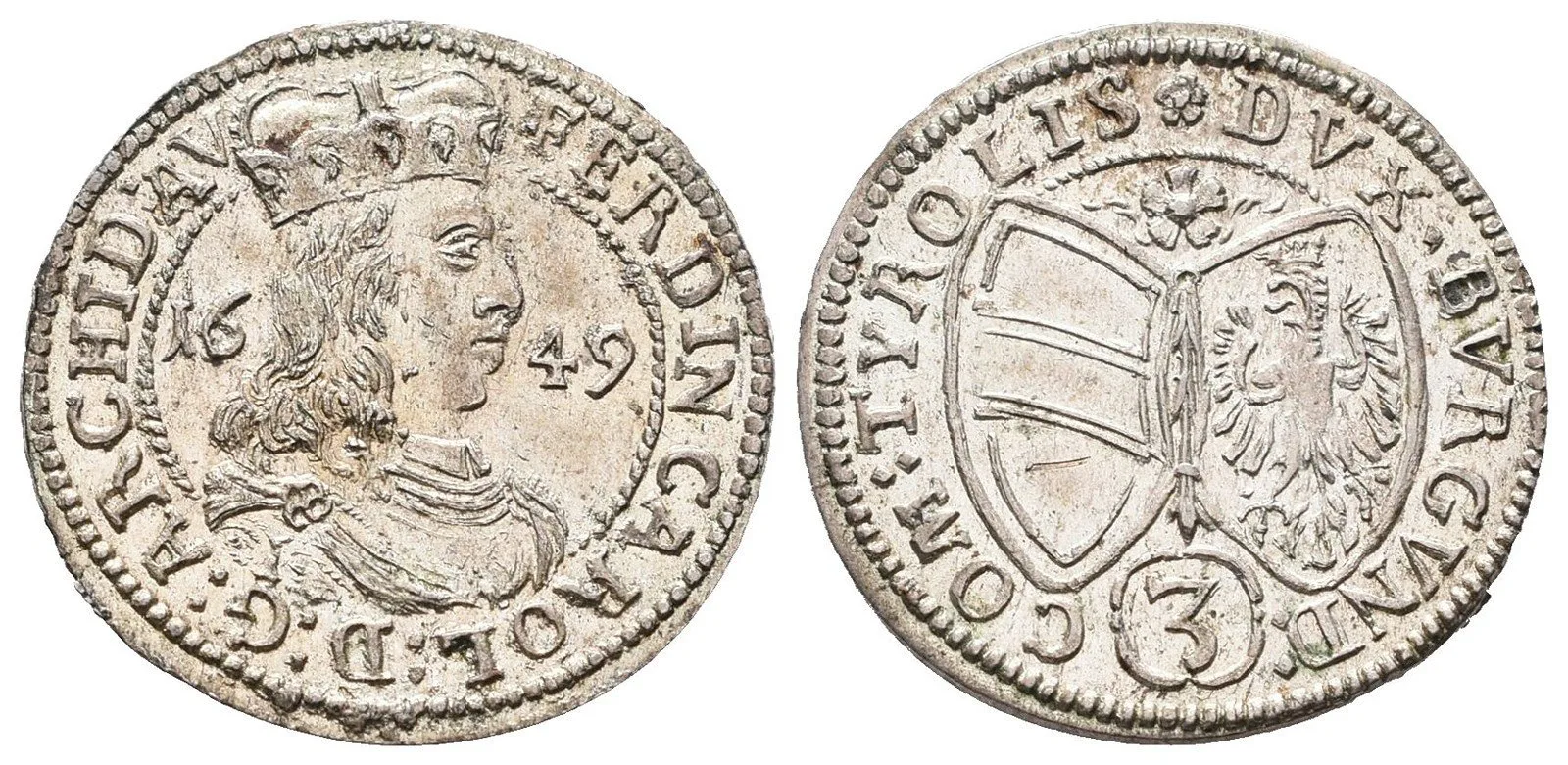 Arcivévoda Ferdinand Karel, 1632 - 1662 — 1