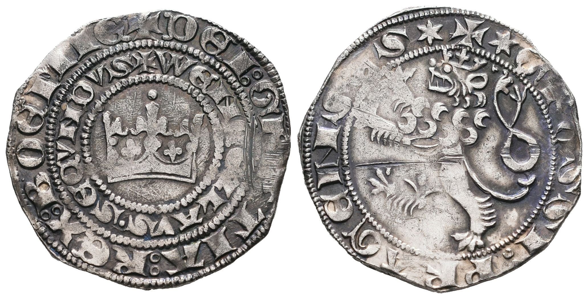 Václav II., Pražský groš, Smolík 2
