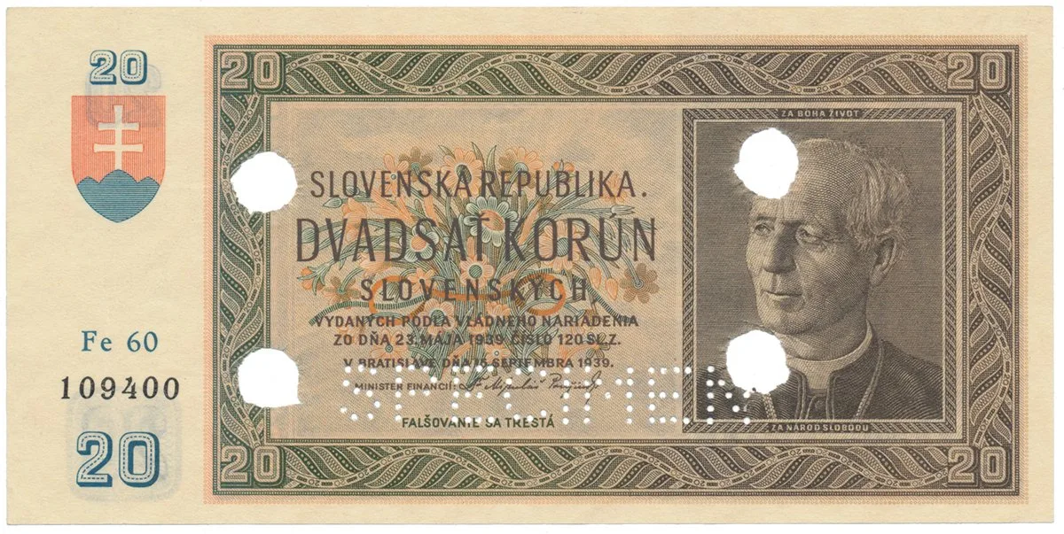 Slovenský stát, 1939 - 1945 — 1