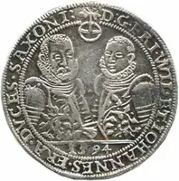 Sasko - Weimar, Friedrich Wilhelm I. a Johann III., 1573 - 1602 — 1
