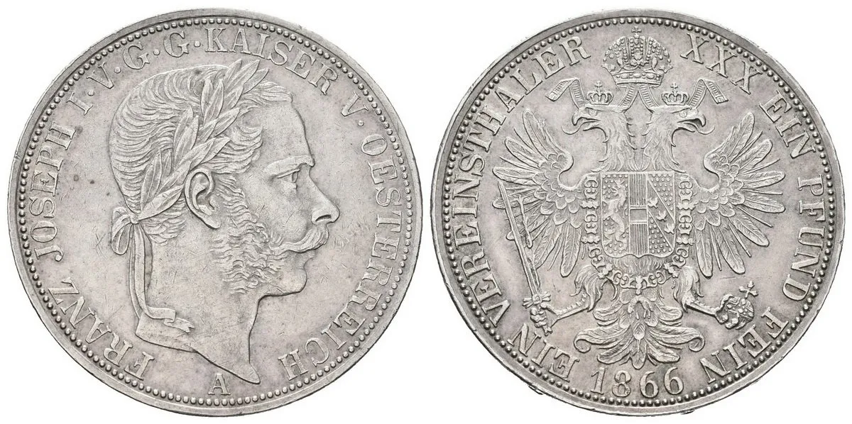 Rakouská a spolková měna, 1857 - 1892 — 1