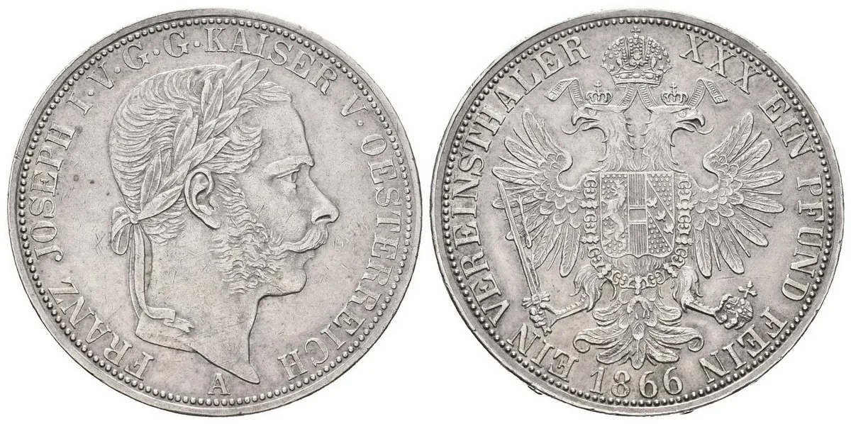 Rakouská a spolková měna, 1857 - 1892 — 1