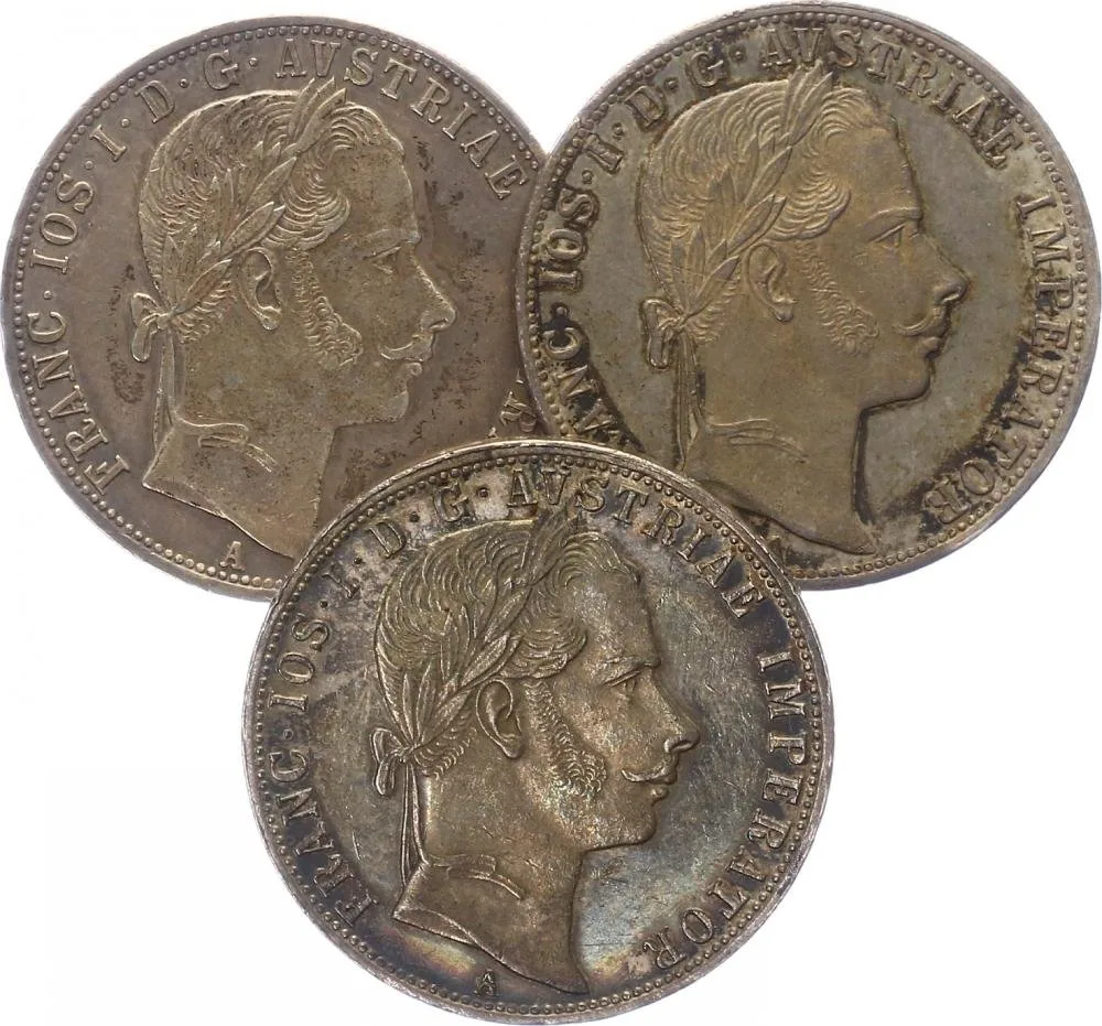 Rakouská a spolková měna, 1857 - 1892 — 1