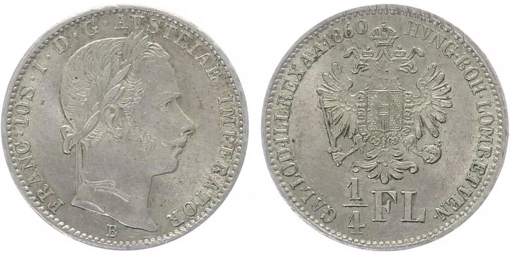 Rakouská a spolková měna, 1857 - 1892 — 1