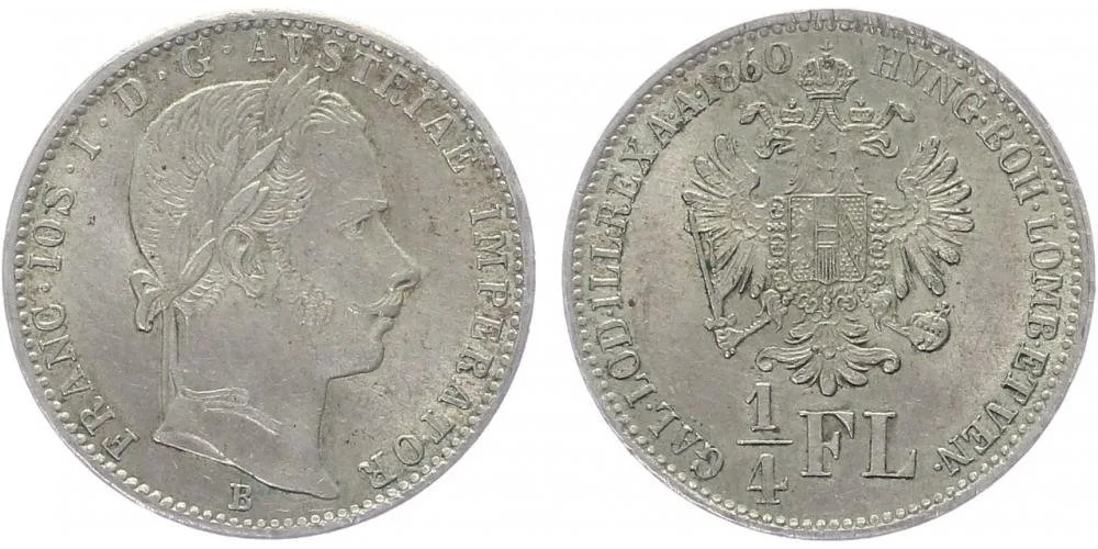 Rakouská a spolková měna, 1857 - 1892 — 1