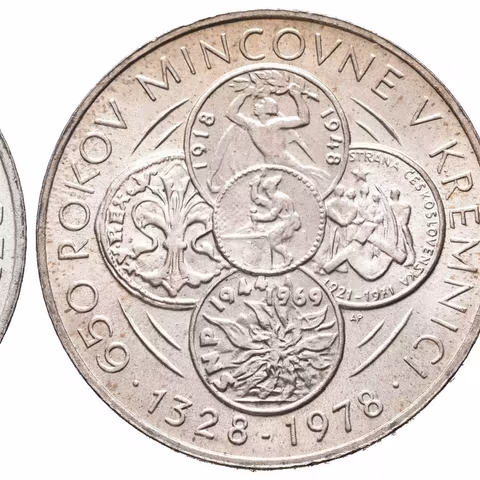 50 Kčs 1978 - Mincovna Kremnica, ražební lesk