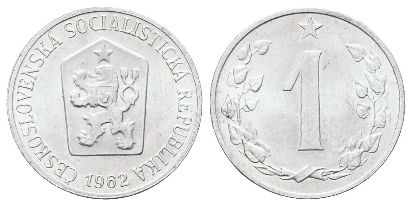 1 Haléř 1962