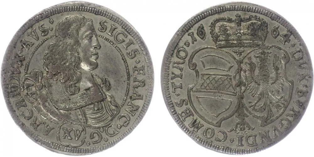 Arcivévoda Zikmund František, 1662 - 1665 — 1