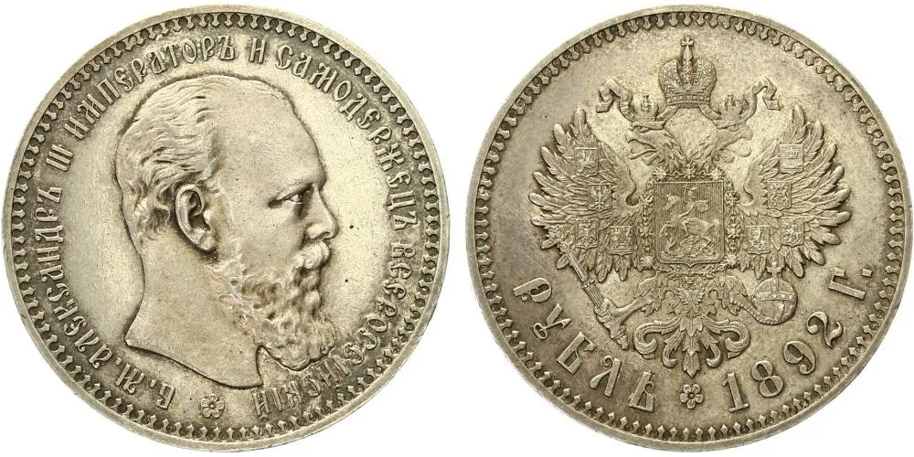 Rusko, Alexander III., 1881 - 1894 — 1