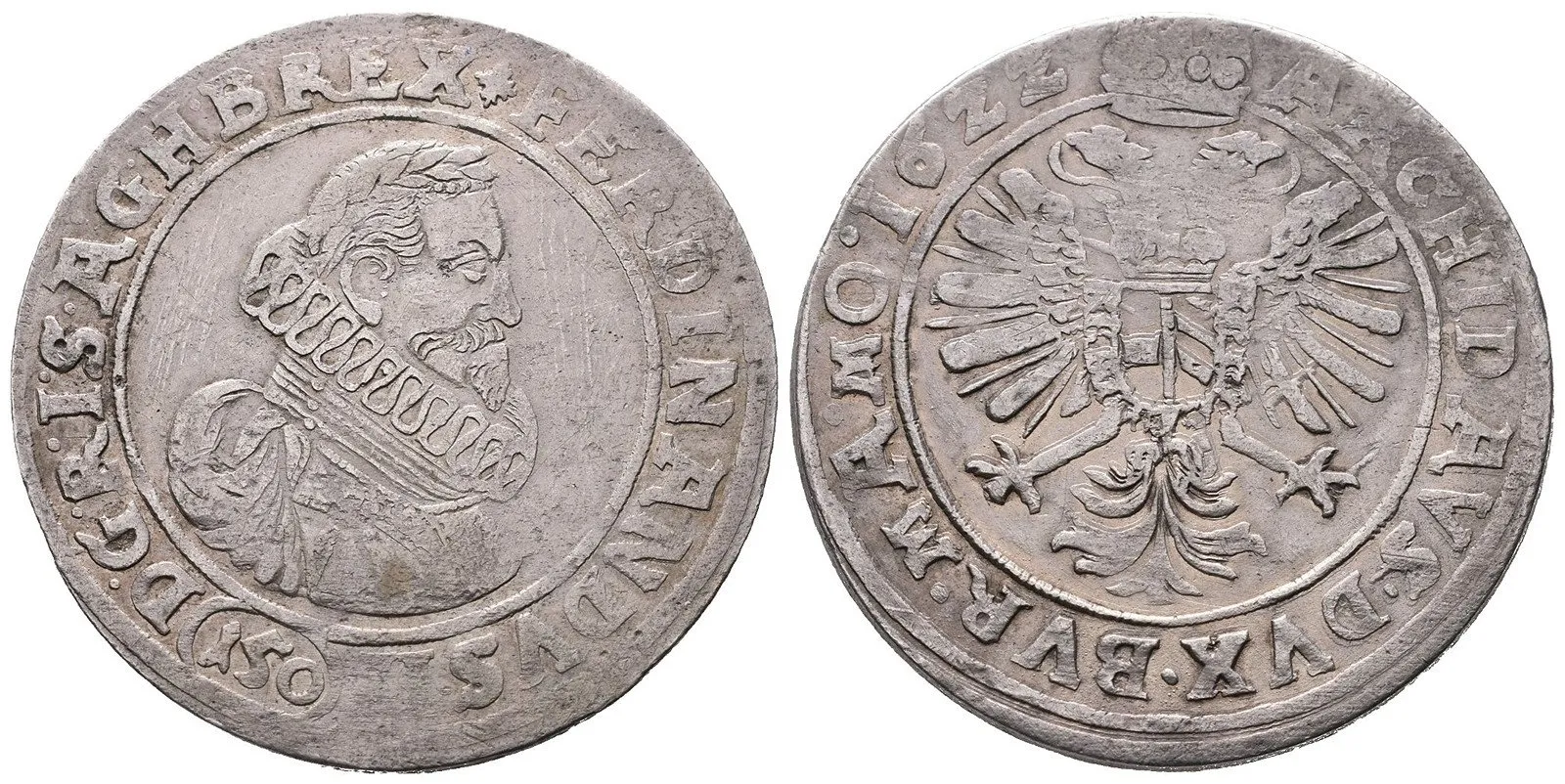 Ferdinand II., 1619 - 1637 (Mince kiprová) — 1