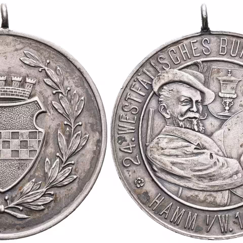 AR Medaile 1924 - 24. Westfálské spolkové střelby v Hamm.
