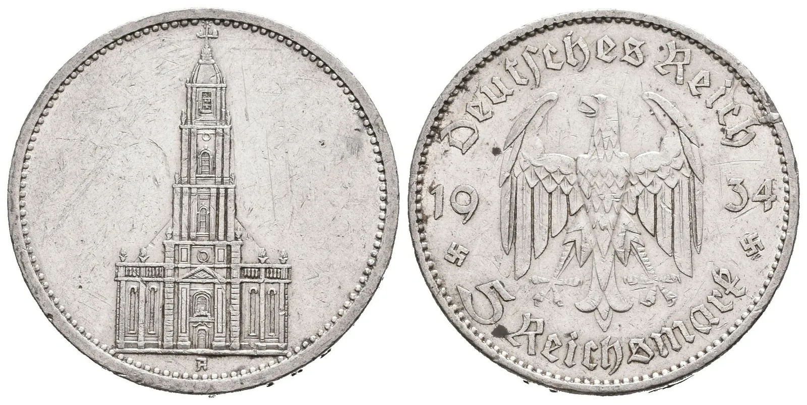 III. říše, 5 Marka 1934 A