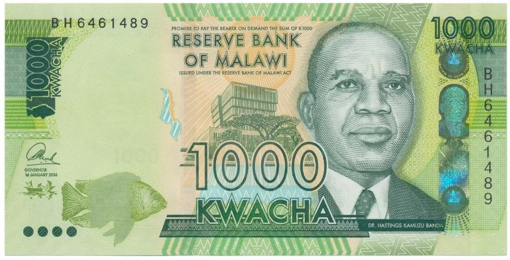Malawi, 1000 Kwacha 2014, P.68
