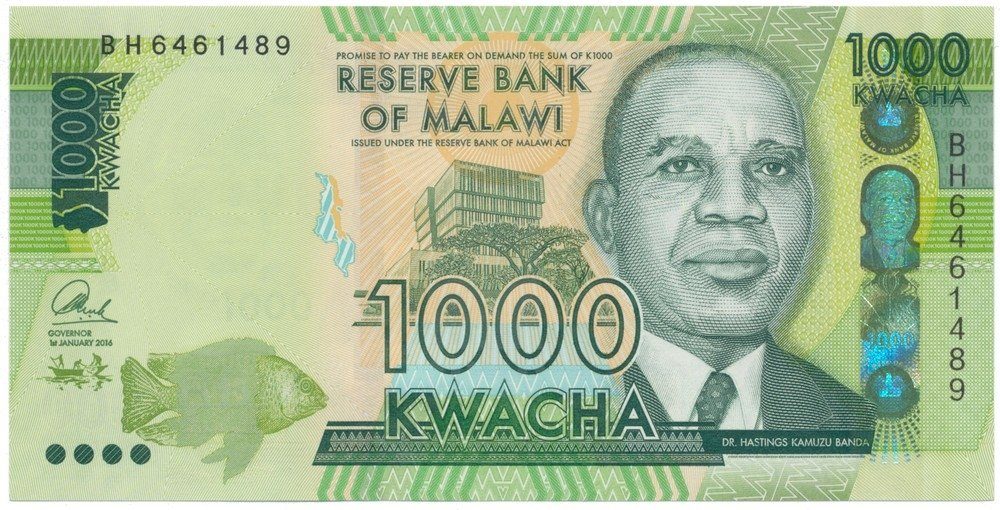 Malawi, 1000 Kwacha 2014, P.68