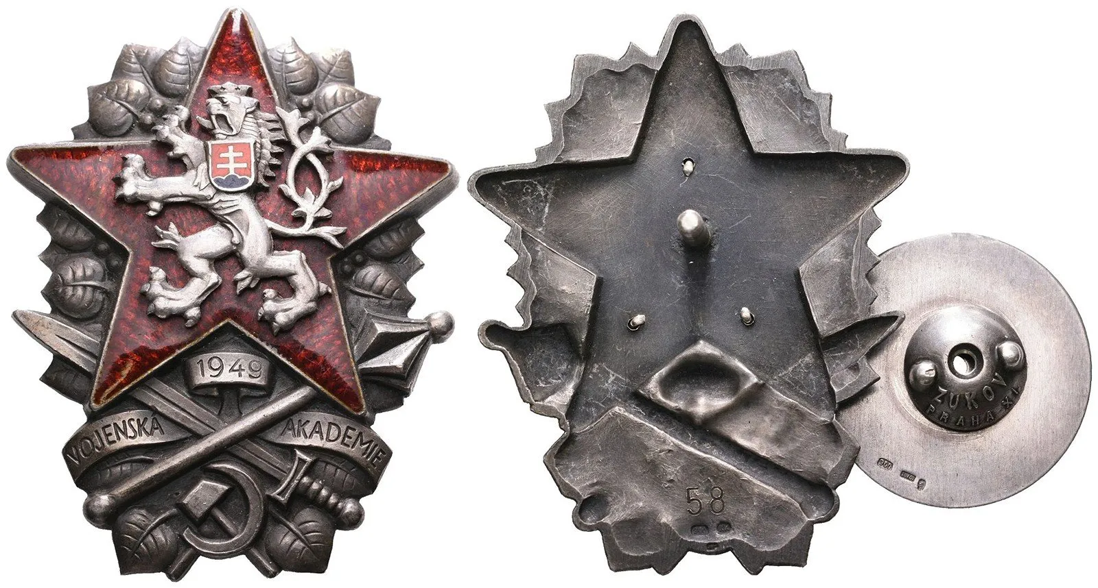 Československo - odznaky vojenských škol — 1