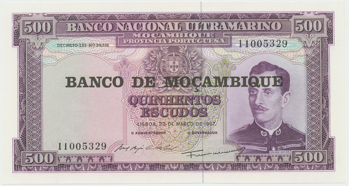 Mosambik, 500 Escudos (1976), P.118