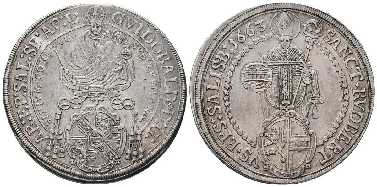 Salzburg - arcibiskupství, Guidobald Thun - Hohenstein, 1654 - 1668 — 1