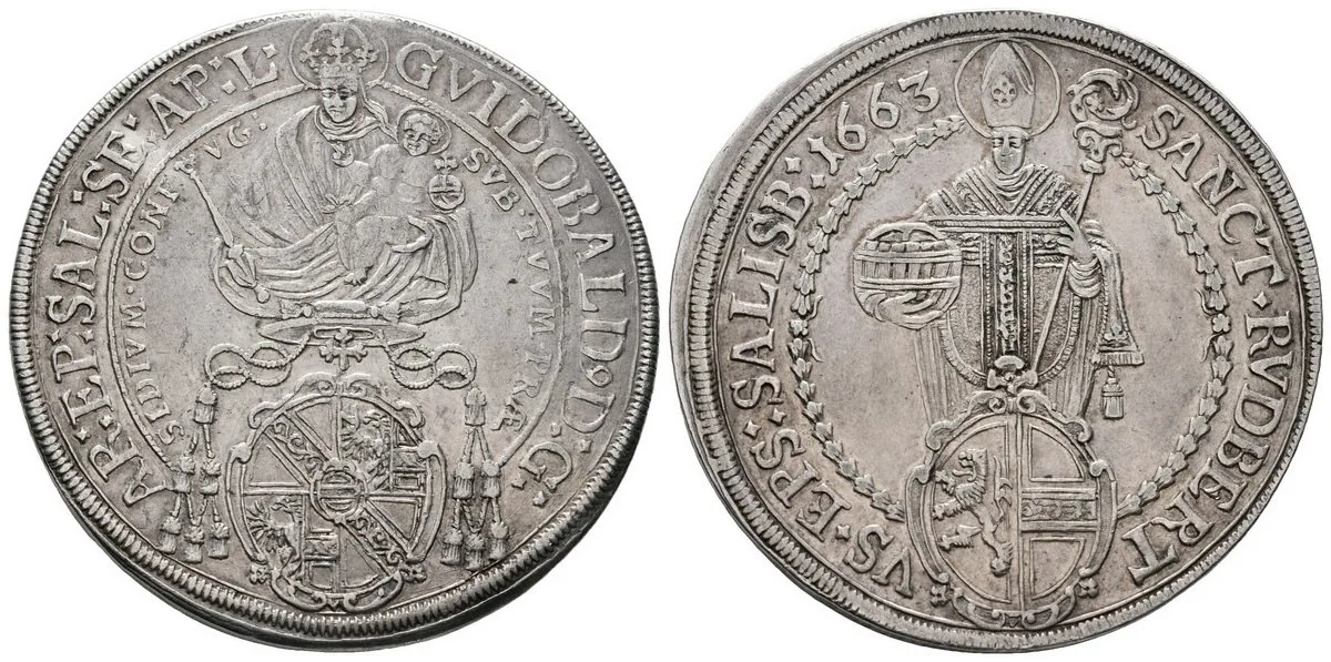 Salzburg - arcibiskupství, Guidobald Thun - Hohenstein, 1654 - 1668 — 1