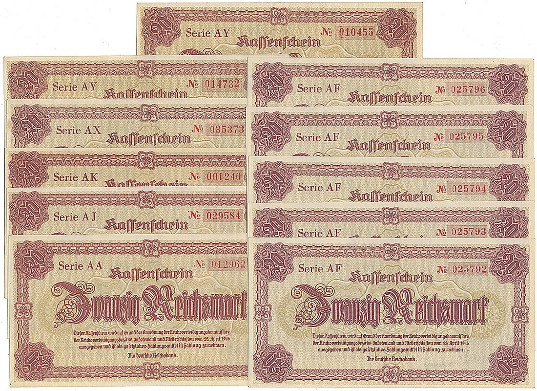 Nouzovky české od roku 1914 — 1