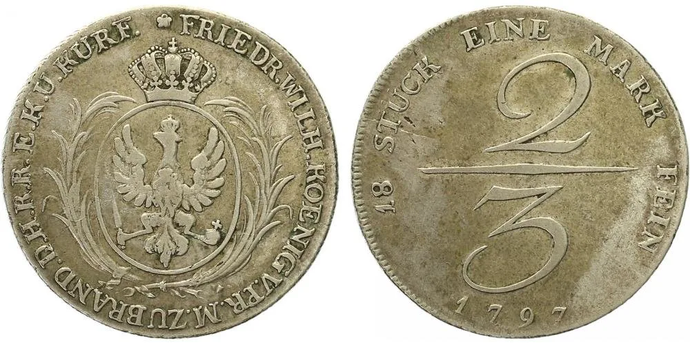 Prusko, Friedrich Wilhelm II., 1786 - 1797 — 1