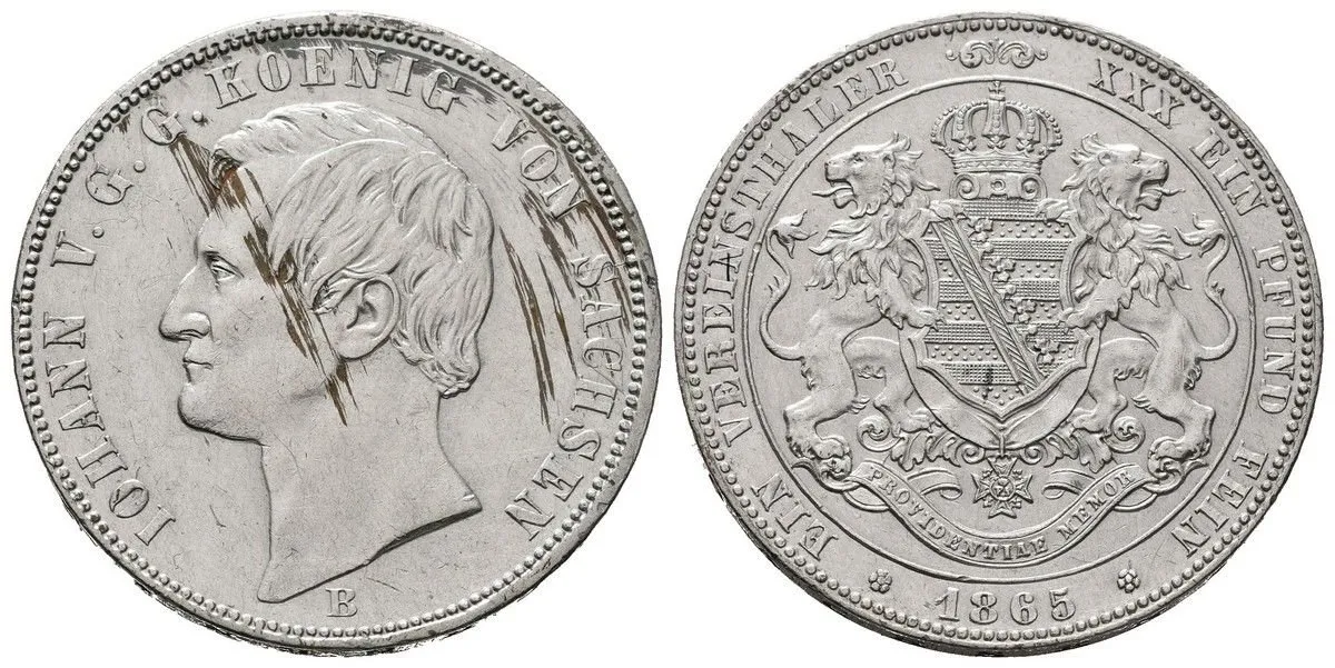 Sasko, Johann, 1854 - 1873 — 1