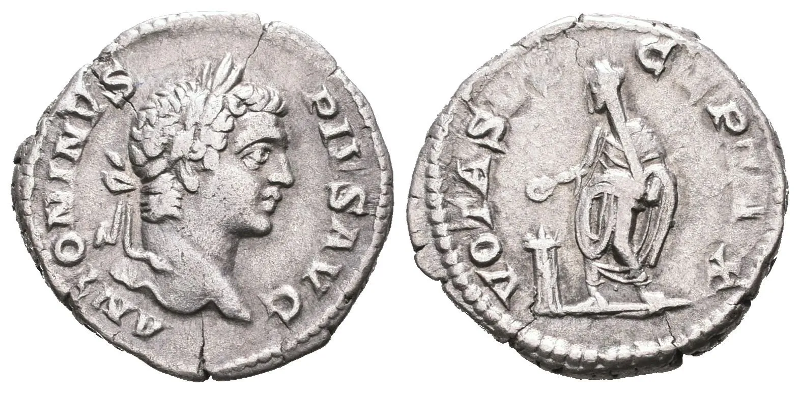 Caracalla, denár, Řím, RIC 150, SVSCEPTA