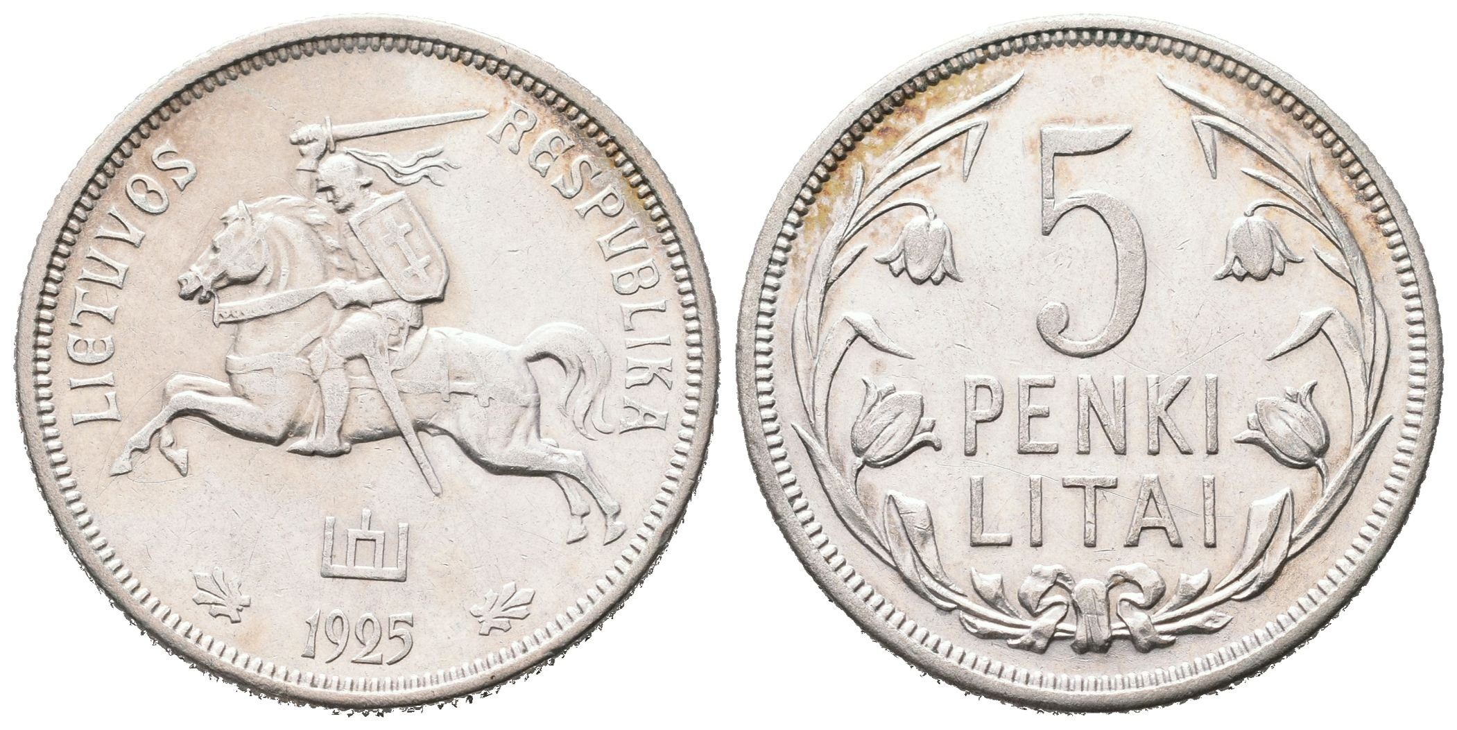 Litva, 5 Litai 1925