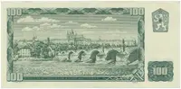 Československo, 100 Koruna 1961, II. vydání, série X, Hej.102aX - fotografie 2