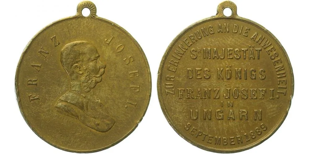 František Josef I., medaile vojenských manévrů — 1