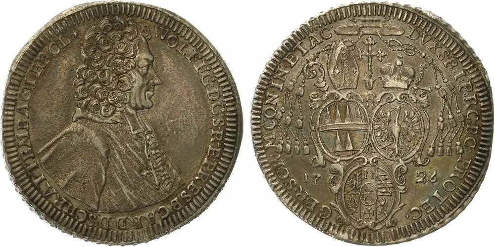 Olomouc - biskupství, Wolfgang von Schrattenbach, 1711 - 1738 — 1