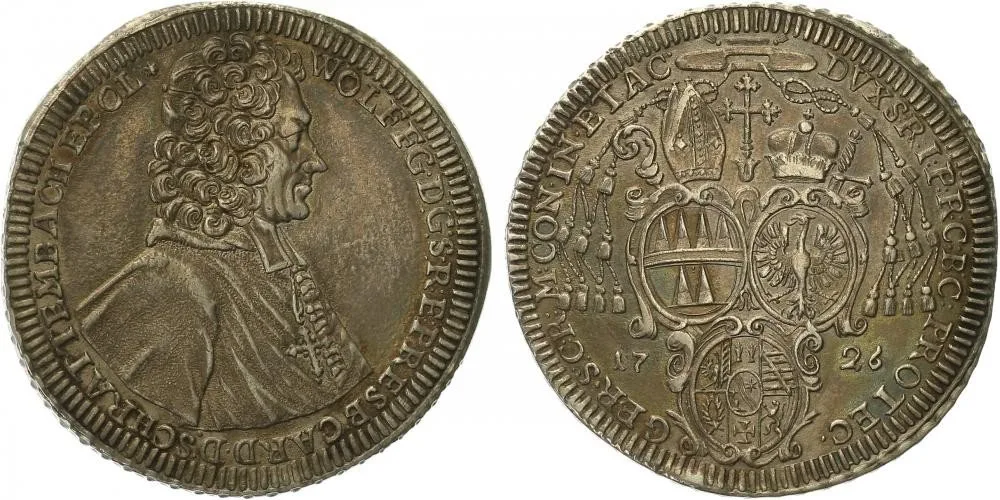 Olomouc - biskupství, Wolfgang von Schrattenbach, 1711 - 1738 — 1