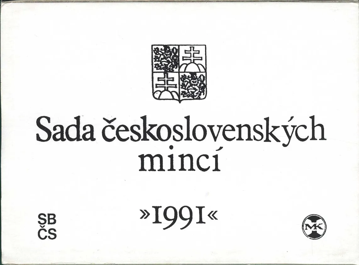 Ročníková sada mincí 1991 - Žeton mincovny